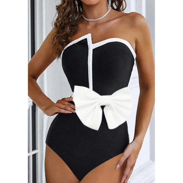 Ensemble maillot de bain chic 2-en-1 pièces jupe longue – Image 2