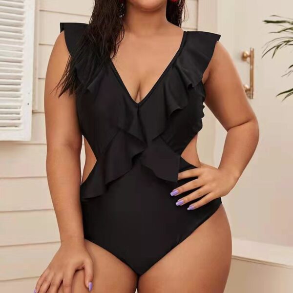 Maillot 1 pièce “Sirène Chic” – Noire & Libre – Image 4